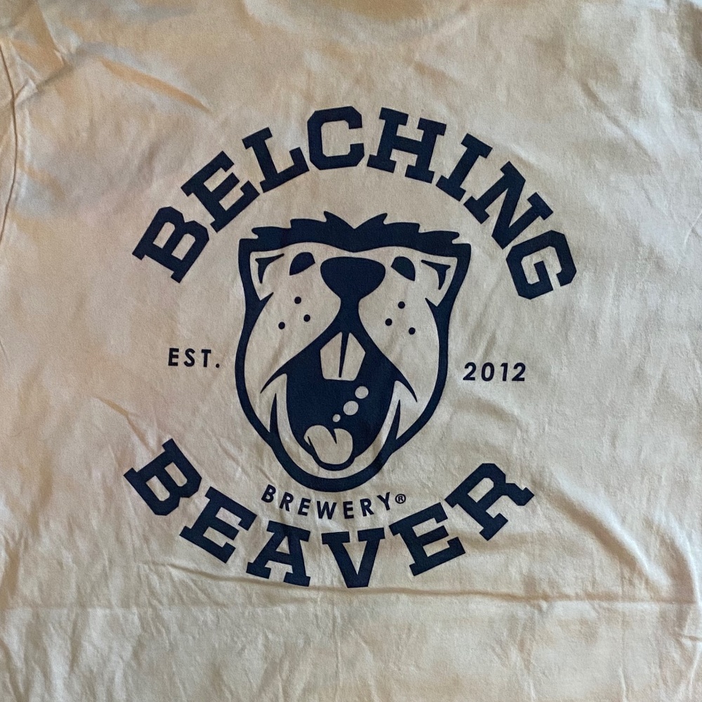 Men’s (L) Belching Beaver T Shirt